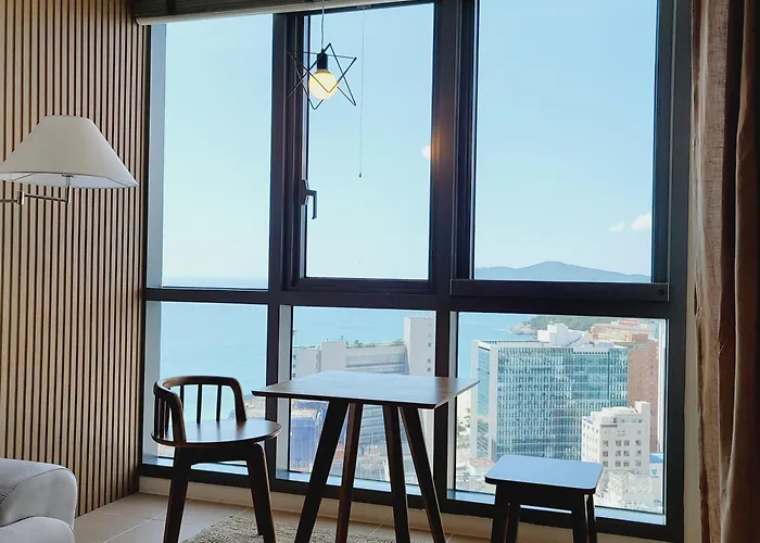 アパート Premium Ocean View In Haehundae Bona Together 釜山広域市