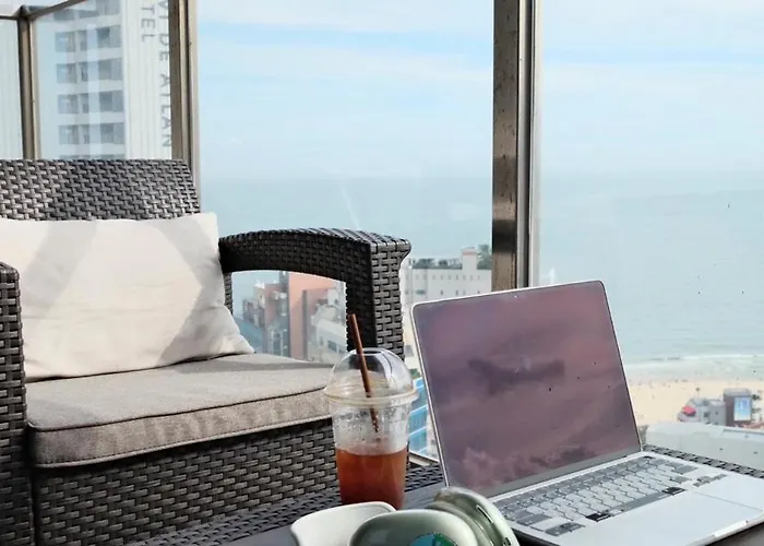 Premium Ocean View In Haehundae Bona Together アパート *