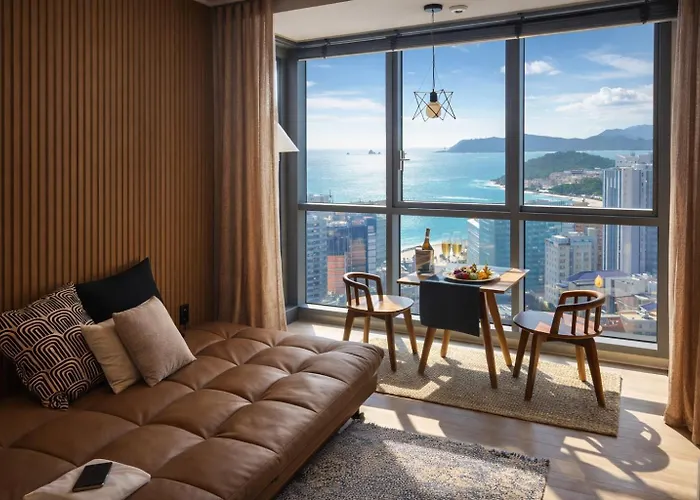 Premium Ocean View In Haehundae Bona Together *
