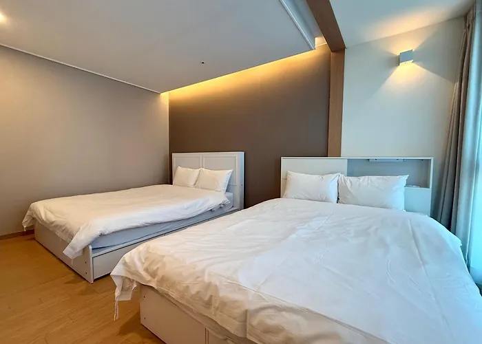 アパート Premium Ocean View In Haehundae Bona Together