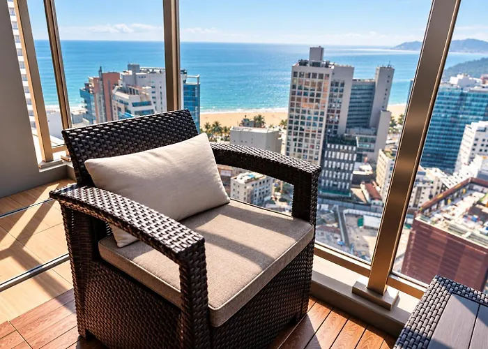 Premium Ocean View In Haehundae Bona Together 아파트 부산광역시